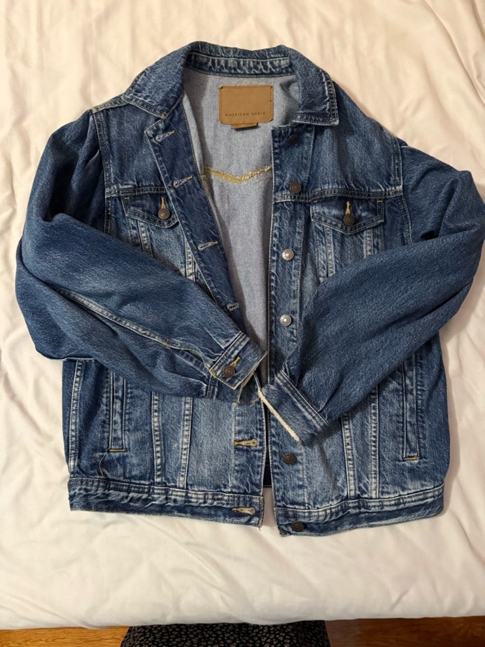 American Eagle Outfitters Blue Denim Jacket